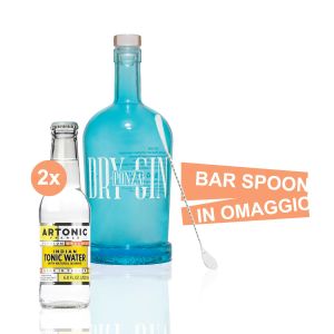 Gin Dry Ponza + 2 Toniche e Bar Spoon in Omaggio