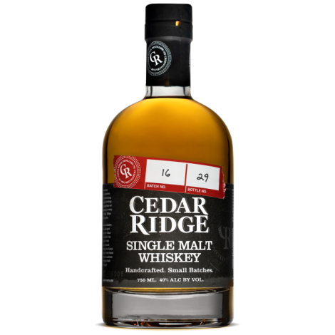 Whiskey Single Malt Cedar Ridge