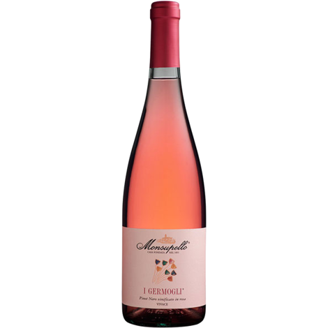 I Germogli Rosa Pinot Nero Vinificato in Rosa Frizzante Monsupello 2021
