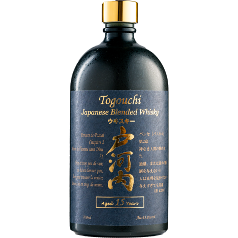 Togouchi Japanese Blended Whisky 15 anni Chugoku Jozo