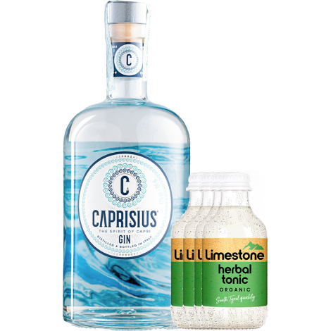 Gin Tonic GO! "Gin Caprisius + 8 Tonic Water Erbal Limestone"