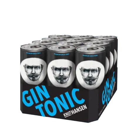 Knut Hansen Lattina Gin Tonic x 12 - Enoteca Telaro