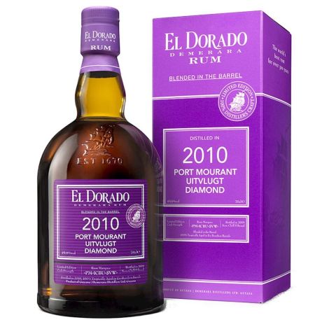 Rum El Dorado Purple Diamond Uitvlugt Port Mourant - Enoteca Telaro