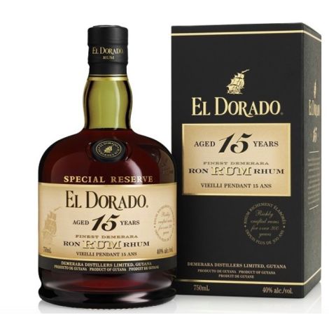Rum El Dorado 15 anni Demerara Distillers - Enoteca Telaro