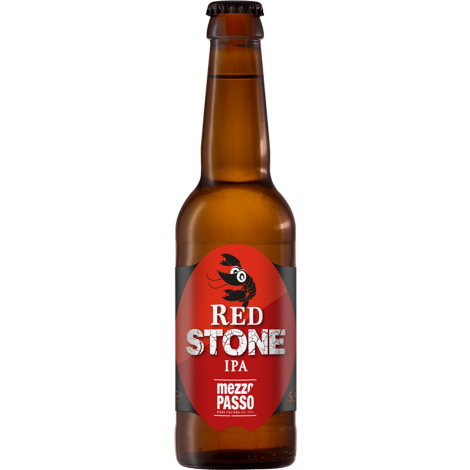 Birra Ipa Red Stone Mezzopasso 33cl - Enoteca Telaro